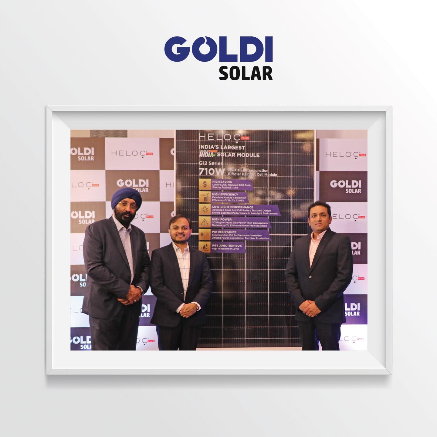 Goldi Solar Announces Entry into HJT Technology at REI 2022